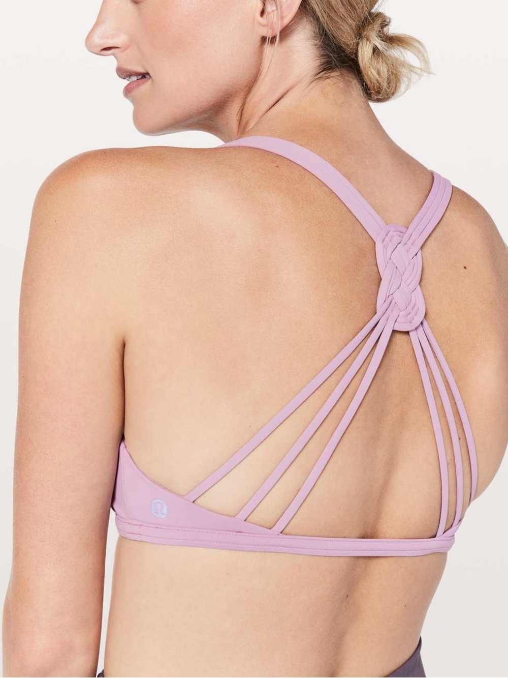 lululemon athletica  Love Knot Bra in Rose Blush Size 4